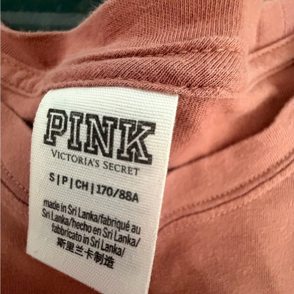 PINK Victoria's Secret Long Sleeve Shirt - Dusty Rose - Picture 2 of 2